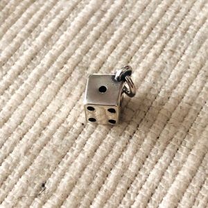 RETIRED James Avery dice charm
